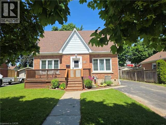 76 BRENTWOOD Avenue Kitchener Ontario, N2H 2C8 - 4 Bedrooms Home For Sale