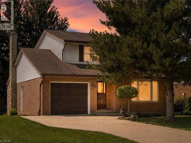 43 MCGREGOR Street Stratford Ontario, N4Z 1G5 - 3 Bedrooms Home For Sale