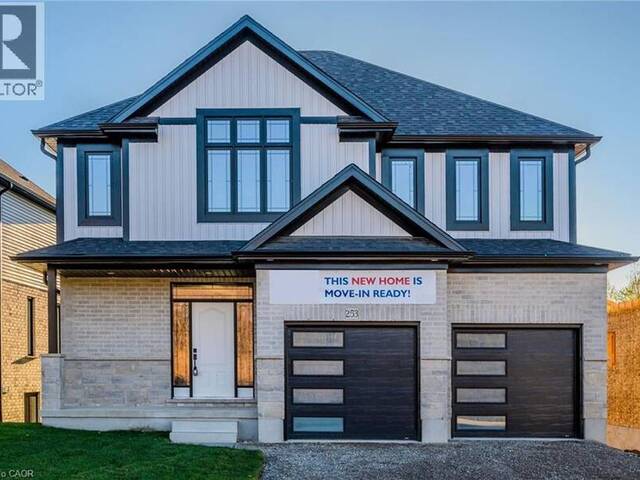 259 LADYSLIPPER Drive Waterloo Ontario, N2V 0C3 - 4 Bedrooms Home For Sale