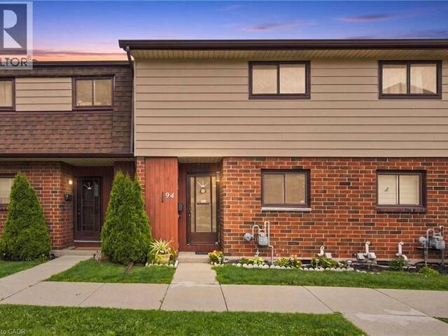 20 GLENVALE Drive Unit# 94 Hamilton Ontario, L9C 5V4 - 3 Bedrooms Condo For Sale