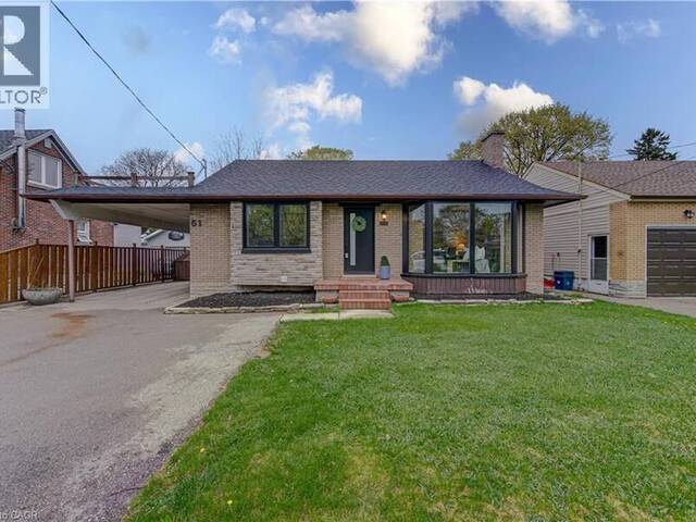 51 ROSEMOUNT Drive Kitchener Ontario, N2B 1P9 - 4 Bedrooms Home For Sale