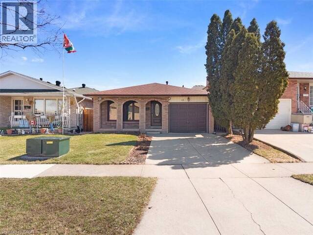 45 JUNIPER Drive Hamilton Ontario, L8E 4C7 - 3 Bedrooms Home For Sale