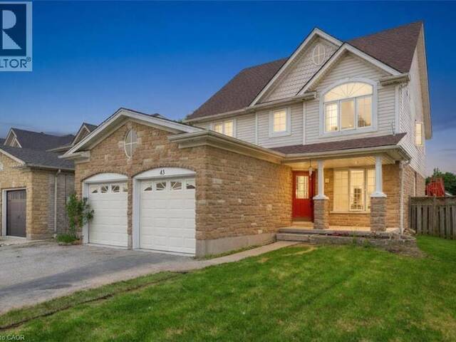 43 DECARO Crescent Cambridge Ontario, N3C 4N1 - 6 Bedrooms Home For Sale