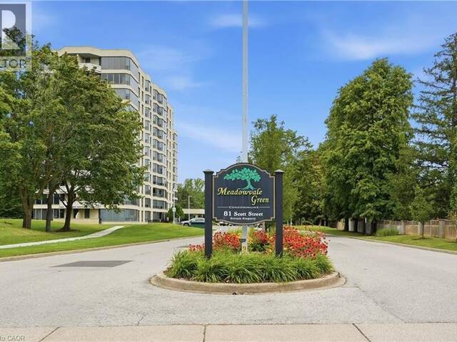 81 SCOTT Street Unit# 806 St. Catharines Ontario, L2N 7L5 - 1 Bedroom Condo For Sale