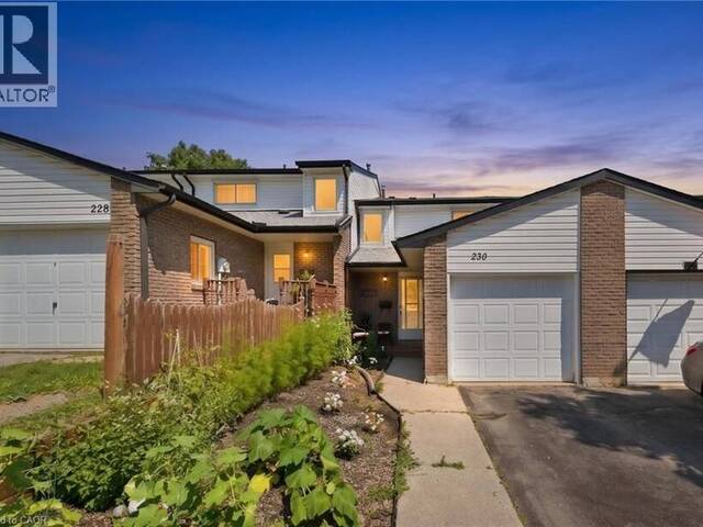 230 SUNSET Boulevard Cambridge Ontario, N1S 4M5 - 3 Bedrooms Home For Sale