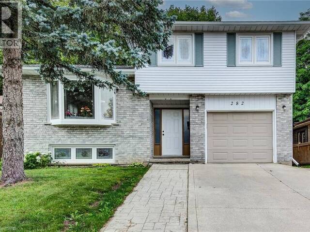 282 DRIFTWOOD Drive Kitchener Ontario, N2N 1X6 - 3 Bedrooms Home For Sale