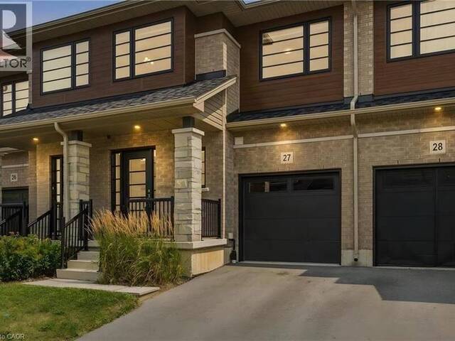 520 GREY Street Unit# 27 Brantford Ontario, N3S 0K1 - 3 Bedrooms Home For Sale