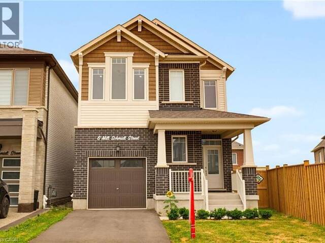 6 MILT SCHMIDT Street Kitchener Ontario, N2R 0T2 - 4 Bedrooms Home For Sale