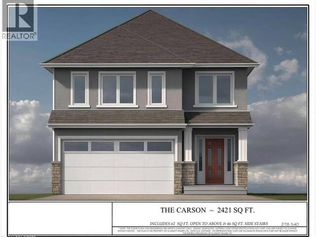 311 SHADY OAKS Trail Unit# LOT 24 Hamilton Ontario, L9B 2T3 - 4 Bedrooms Home For Sale