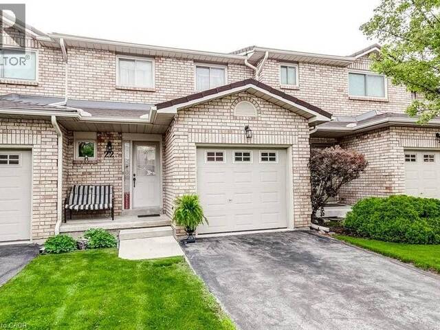 391 STONE CHURCH Road E Unit# 22 Hamilton Ontario, L9B 2H2 - 3 Bedrooms Condo For Sale