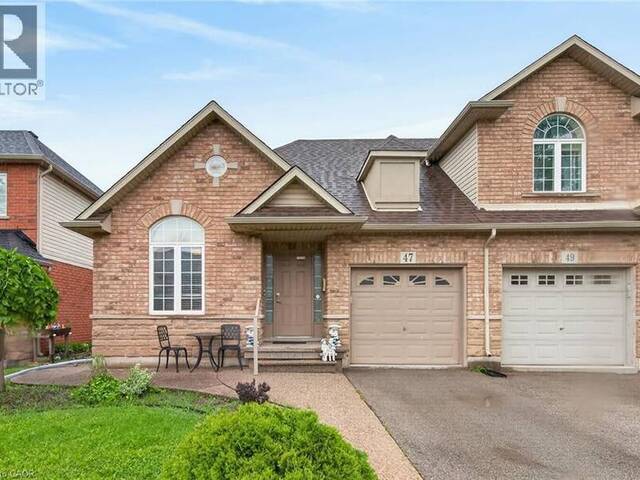 47 HANNON Crescent Binbrook Ontario, L0R 1P0 - 2 Bedrooms Home For Sale