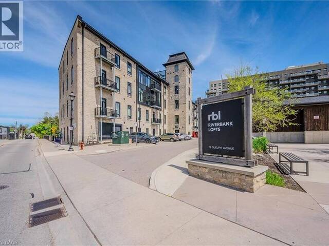 19 GUELPH Avenue Unit# 202 Cambridge Ontario, N3C 1A2 - 2 Bedrooms Waterfront Condo For Sale