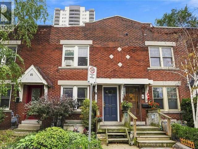 83 NAPIER Street Hamilton Ontario, L8R 1R9 - 2 Bedrooms Home For Sale