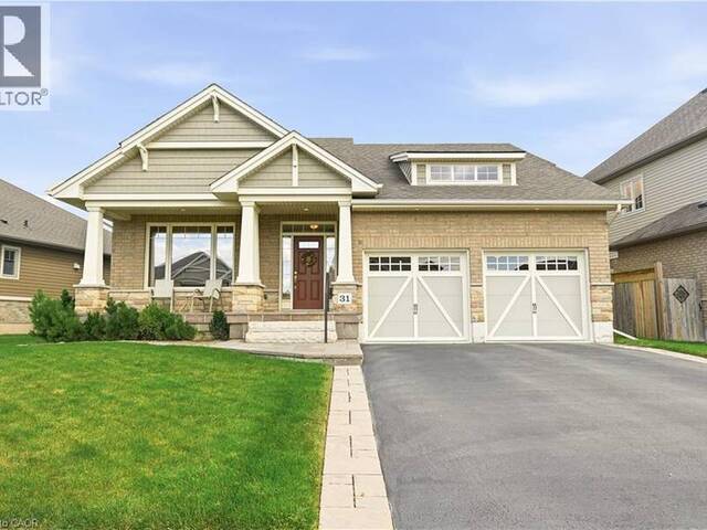 31 STREAMSIDE Drive Smithville Ontario, L0R 2A0 - 2 Bedrooms Home For Sale