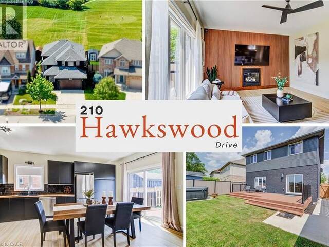 210 HAWKSWOOD Drive Kitchener Ontario, N2K 4J3 - 5 Bedrooms Home For Sale