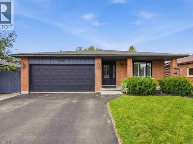 60 EBYDALE Drive Kitchener Ontario, N2A 3N8 - 4 Bedrooms Home For Sale