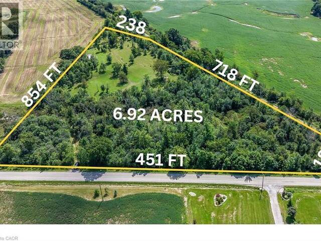 1320 CONCESSION 1 Road Canfield Ontario, N0A 1C0 - Vacant Land For Sale