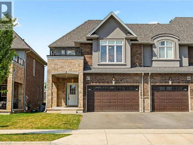 67 PINOT Crescent Hamilton Ontario, L8E 0J9 - 3 Bedrooms Home For Sale