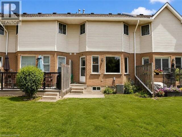 10 HOLBORN Court Unit# 38 Kitchener Ontario, N2A 3Y9 - 3 Bedrooms Home For Sale