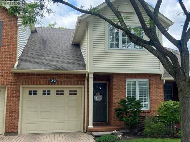 275 PELHAM Road Unit# 22 St. Catharines Ontario, L2S 3B9 - 3 Bedrooms Condo For Sale