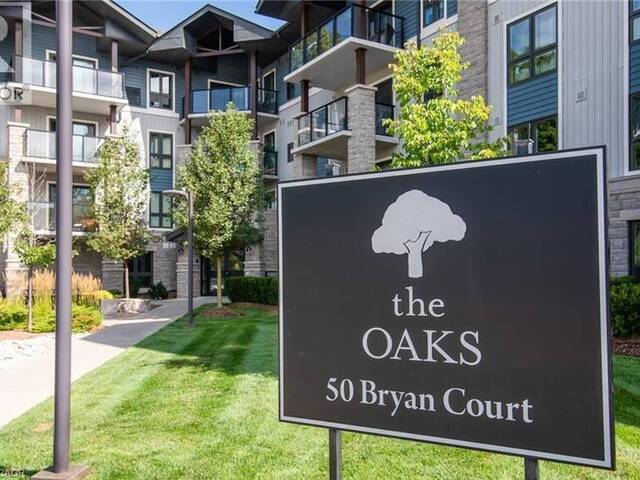 50 BRYAN Court Unit# 407 Kitchener Ontario, N2A 4N4 - Property For Sale