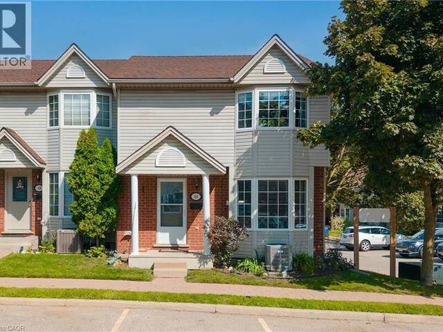 235 SAGINAW Parkway Unit# 18 Cambridge Ontario, N1T 1X4 - 3 Bedrooms Condo For Sale