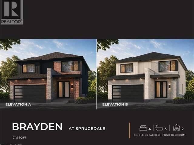 56 SPRUCEDALE Crescent Kitchener Ontario, N2N 2T3 - 4 Bedrooms Home For Sale