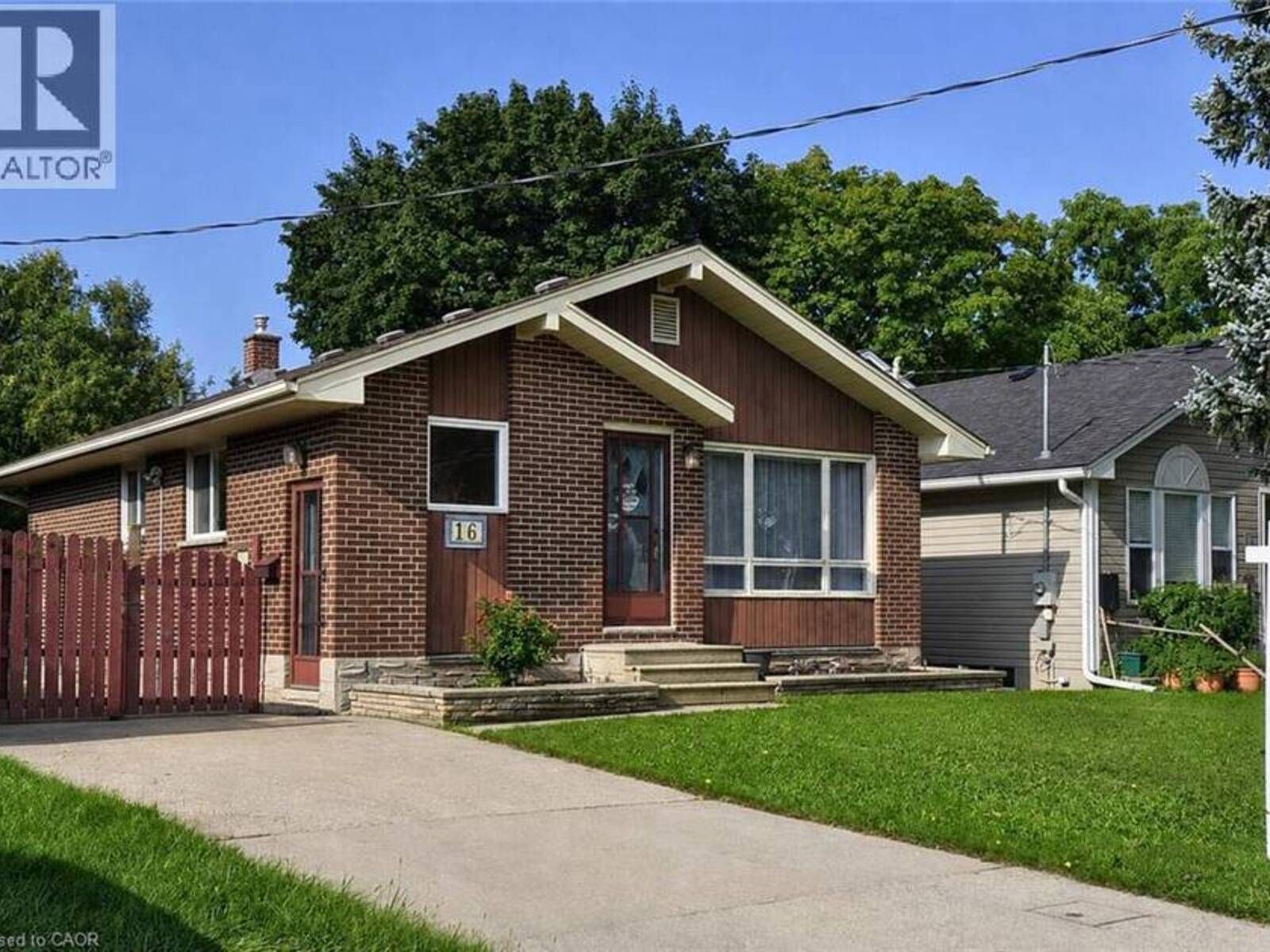 16 BROADVIEW Avenue, Cambridge, Ontario N1R 3V7