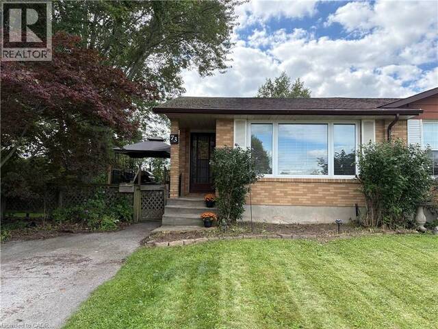 73 AQUADOR Drive Welland Ontario, L3C 5S5 - 3 Bedrooms Home For Sale