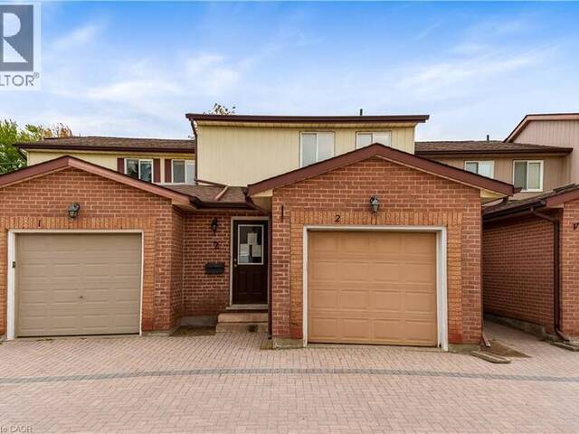 25 VALLEYVIEW Road Unit# 2 Kitchener Ontario, N2E 1L5 - 3 Bedrooms Condo For Sale