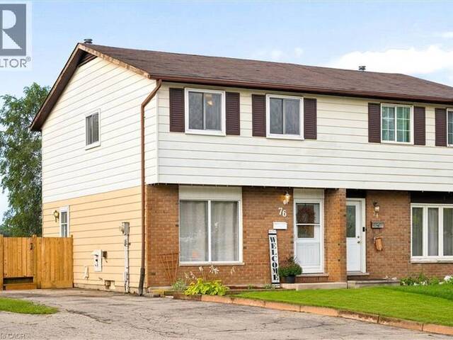 76 CLUTHE Crescent Kitchener Ontario, N2P 1M8 - 3 Bedrooms Home For Sale
