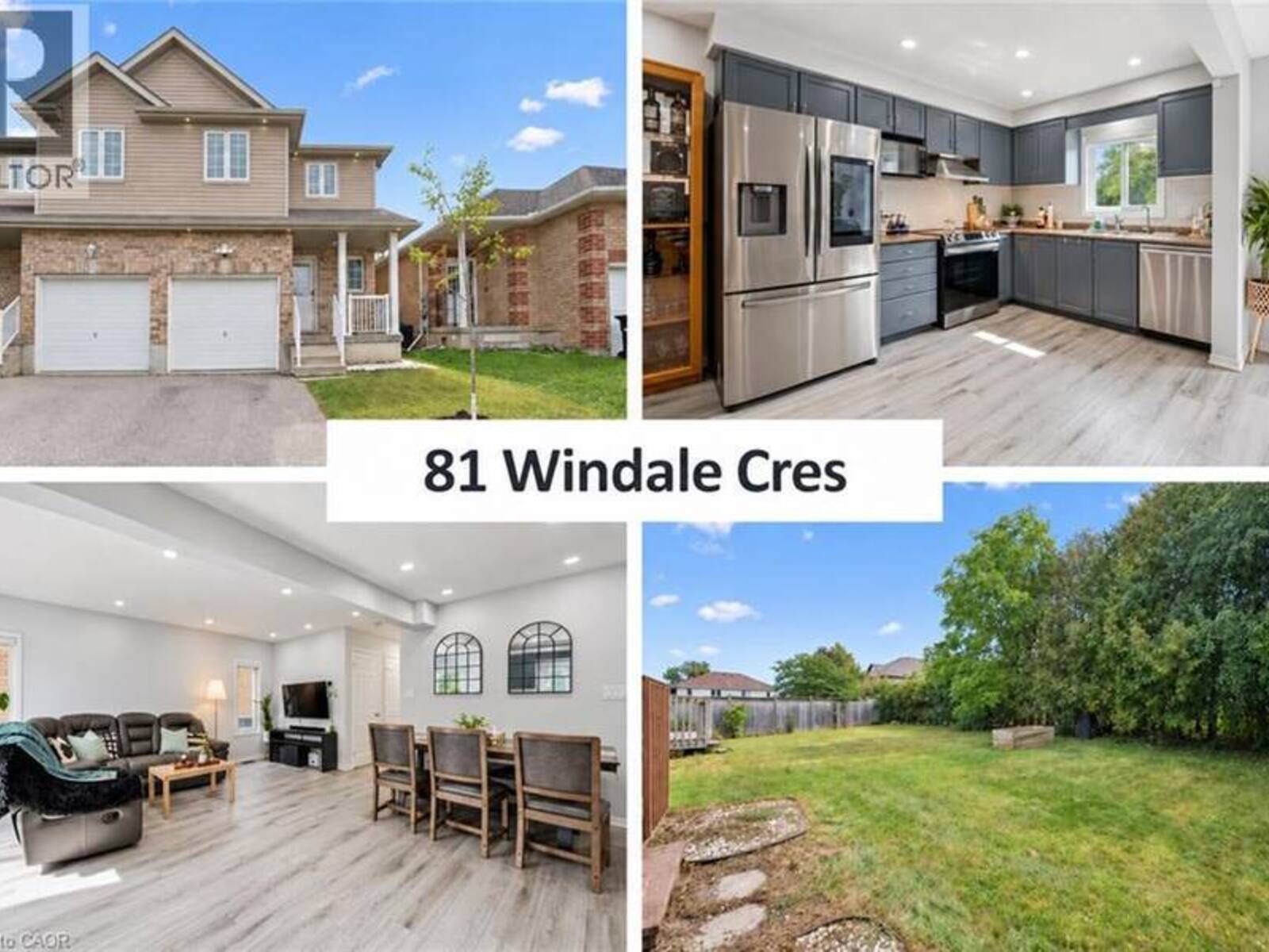 81 WINDALE Crescent, Kitchener, Ontario N2E 3H4
