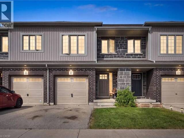 135 HARDCASTLE Drive Unit# 47 Cambridge Ontario, N1S 0B6 - 3 Bedrooms Home For Sale