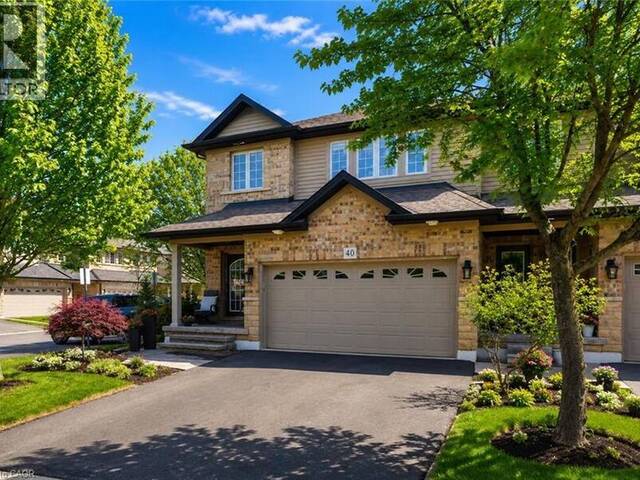 441 STONEHENGE Drive Unit# 40 Ancaster Ontario, L9K 0B1 - 3 Bedrooms Condo For Sale