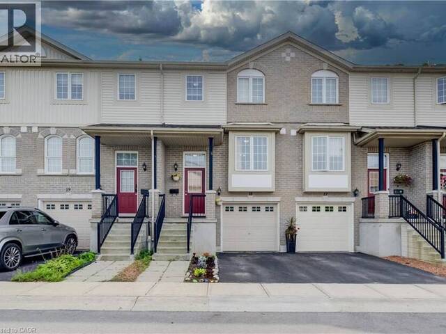 105 PINNACLE Drive Unit# 18 Kitchener Ontario, N2P 1B8 - 3 Bedrooms Condo For Sale