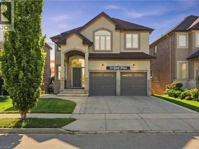 59 GRETI Drive Hamilton Ontario, L9B 0E3 - 4 Bedrooms Home For Sale