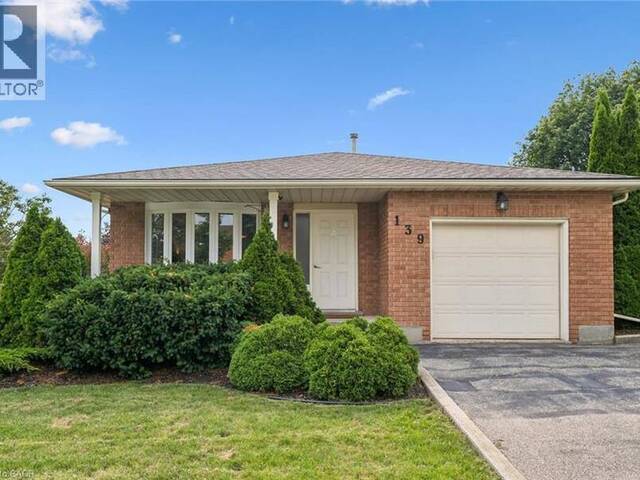 139 BRIERDALE Drive Kitchener Ontario, N2A 3S8 - 4 Bedrooms Home For Sale