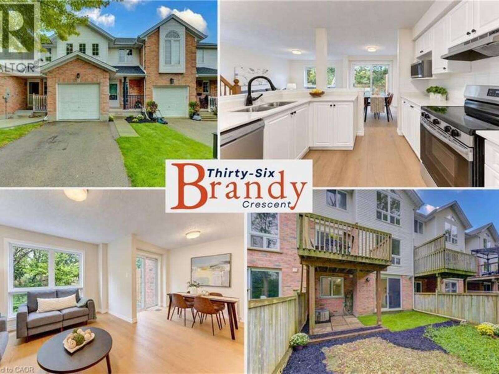 36 BRANDY Crescent, Kitchener, Ontario N2B 3W7
