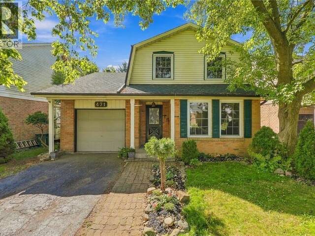 471 KNIGHTSBRIDGE Crescent Ancaster Ontario, L9G 3S4 - 3 Bedrooms Home For Sale