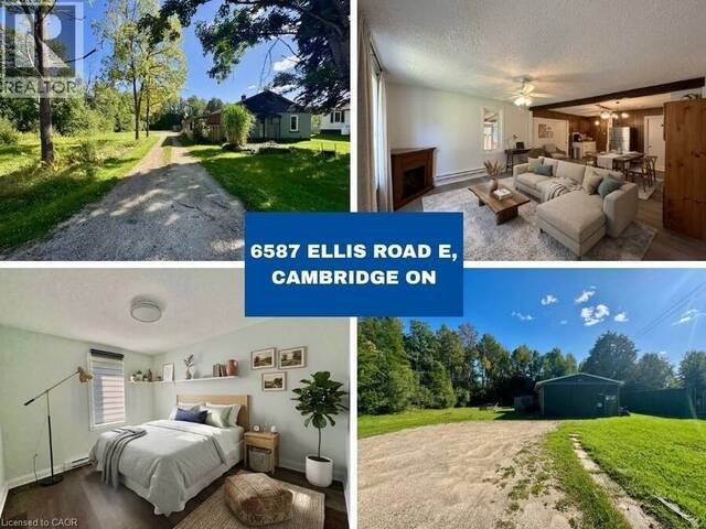 6587 ELLIS Road E Cambridge Ontario, N3C 2V4 - 3 Bedrooms Home For Sale