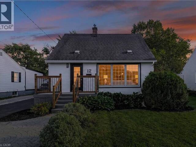 12 ADMIRAL Road St. Catharines Ontario, L2P 1G5 - 3 Bedrooms Home For Sale