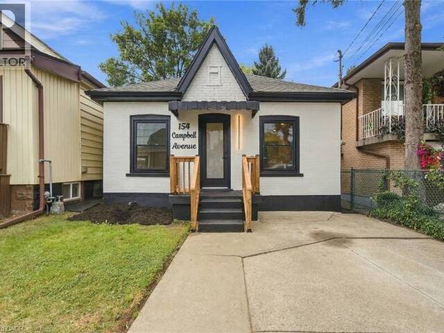 154 CAMPBELL Avenue Hamilton Ontario, L8H 2E9 - 2 Bedrooms Home For Sale