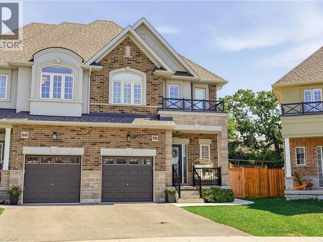 58 STARLING Drive Hamilton Ontario, L9A 0C5 - 3 Bedrooms Home For Sale