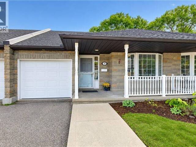 25 BANKSIDE Drive Unit# 2 Kitchener Ontario, N2N 3M6 - 3 Bedrooms Condo For Sale