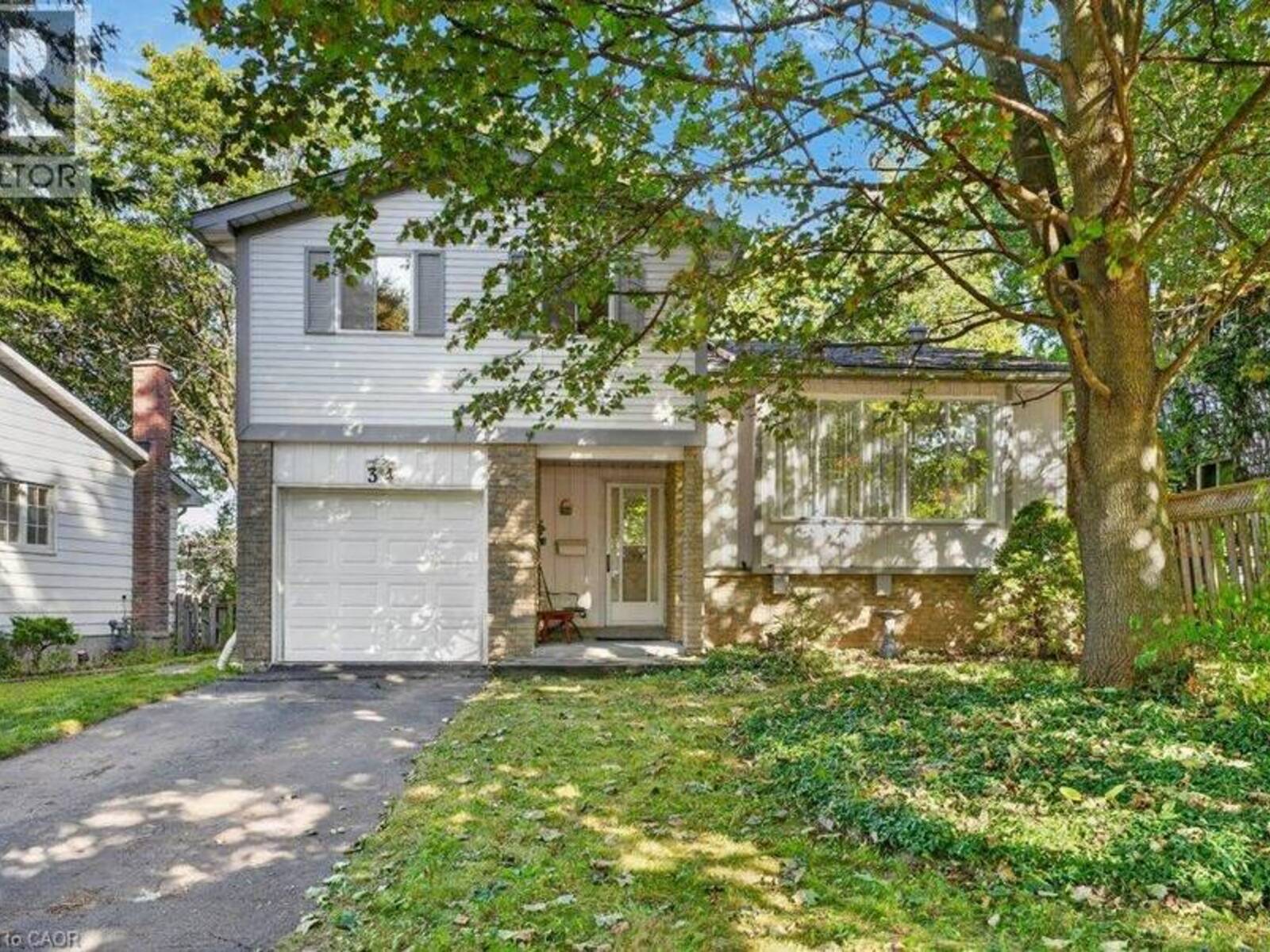 34 GLEN PARK Crescent, Kitchener, Ontario N2N 1G2