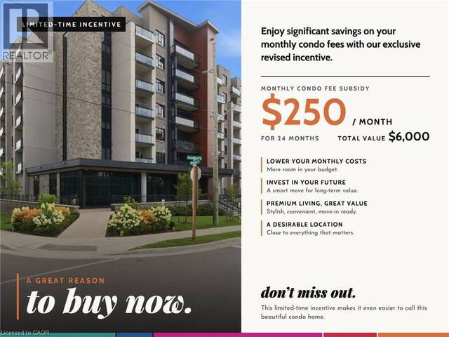 30 HAMILTON Street S Unit# 101 Waterdown Ontario, L8B 1V8 - 2 Bedrooms Condo For Sale