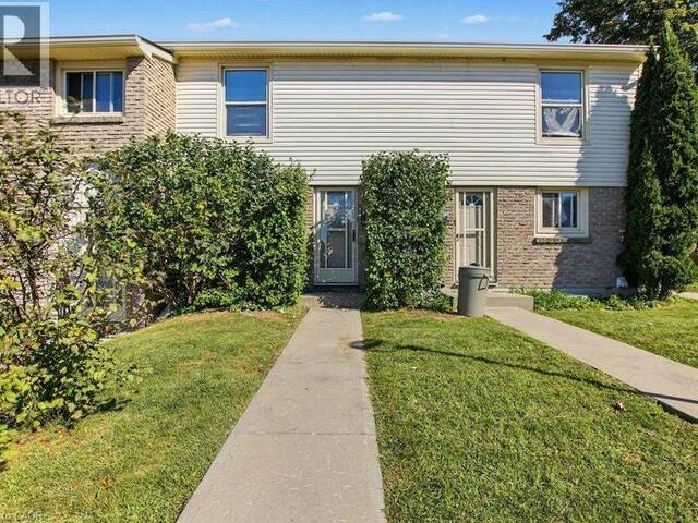 165 GREEN VALLEY Drive Unit# 73 Kitchener Ontario, N2P 1K3 - 3 Bedrooms Condo For Sale