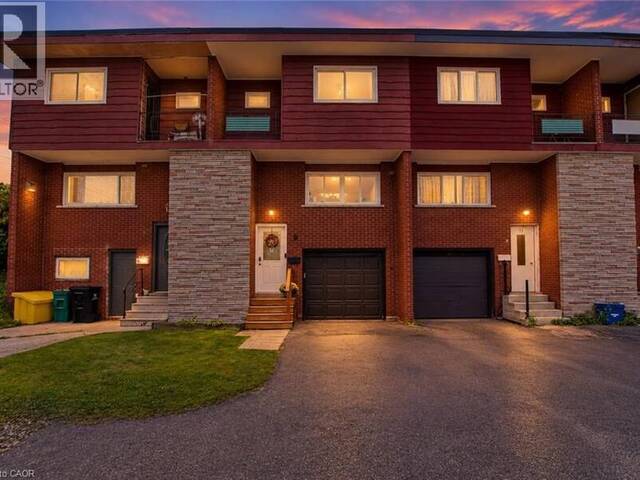 9 GREENBROOK Drive Kitchener Ontario, N2M 4J5 - 3 Bedrooms Home For Sale