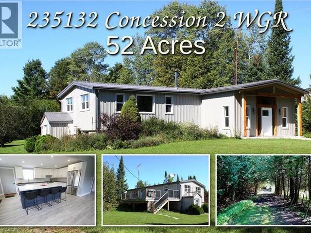 235132 CONCESSION 2 WGR Durham Ontario, N0G 1R0 - 2 Bedrooms Home For Sale