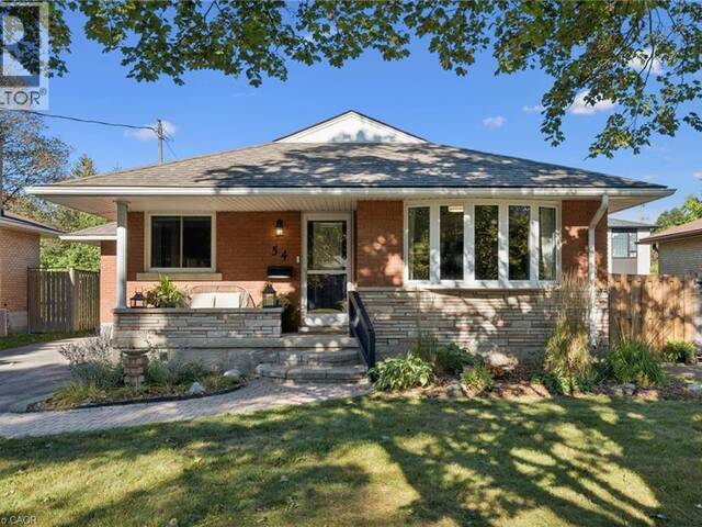 54 PINECREST Drive Kitchener Ontario, N2A 2G6 - 4 Bedrooms Home For Sale